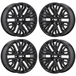 22" Silverado Suburban Tahoe Gloss Black Wheels Rims Replica Set 5906. Fixed Price $1435.00.