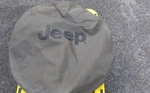 1997-2018 Jeep Wrangler 16" Tire Cover Black W/logo Mopar Genuine Oem. Fixed Price $29.99.