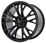 20" Chevrolet Corvette Wheel Rim Factory Oem 5740 (r) 2015-2019 Gloss Black (hw). Fixed Price $1295.00.