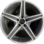 Rear Amg Mercedes-benz Machined Charcoal Cls-class Oem Wheel 18 Factory 85004. Fixed Price $234.97.