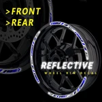 Reflective Wheel Sticker Stripes SH15 For Aprilia RSV4 / Rr 2010-2021. Fixed Price $25.37.