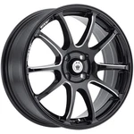 Konig Illusion 17X7 4X100 +40MM Black/milled Wheel Rim 17" Inch. Fixed Price $256.99.