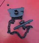 1980-1986 Datsun/nissan 720 2/4WD Pickup Truck Oem Spare Tire Hanger Mount Hoist. Fixed Price $100.00.