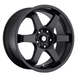 Focal 421 Rim 16X7 5X108/5X114.3 Offset Satin Black (quantity 1). Fixed Price $187.80.