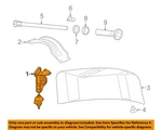 Gm Oem 15-22 Canyon,colorado Pick Up Box Spare Tire Carrier-carrier 23453702. Fixed Price $76.84.