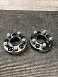 Used Rugged Ridge 15201.20 Wheel Spacer Kit Black 1.25" Fits 15-21 Jeep Renegade. Fixed Price $75.00.
