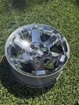 2009-2012 Dodge Ram 1500 Alloy 6-SPOKE Chrome Clad Wheel Rim 20X9 20" Oem. Fixed Price $220.00.