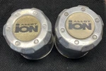 Set Of 2 Ion Alloy Wheel Center Rim Cap Hub Push Through Cover Aftermarket Plain. Fixed Price $34.99.