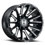 20X10 Hostile H123 Typhoon Blade Cut (gloss Black Milled) Wheel 8X180 (-19MM). Fixed Price $330.85.
