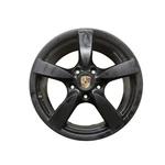 2006-2008 Porsche Cayman Wheel 18X8 Painted Black 5 Spoke Factory Oem Part. Fixed Price $220.00.