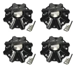 4X New Moto Metal Gloss Black Bolt On Wheel Center Caps 5/6/8 Lug MO201 MO970. Fixed Price $96.00.
