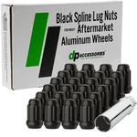 Black Lug Nuts For 2002-2004 Oldsmobile Bravada With Aftermarket Wheels. Fixed Price $52.00.