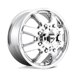 Fuel Maverick Chrome Rims: 17X6.5, 8X210, 116 Mm, D536176593F. Fixed Price $284.00.