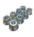 Eight 5/8" -18 Flange Wheel Lug Nut (10K 8K 12K) 006-058-00 Trailer Axle Hub. Fixed Price $40.00.
