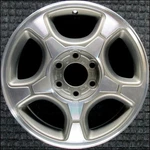 Chevrolet Trailblazer 17 Inch Machined Oem Wheel Rim 2004 To 2009. Fixed Price $172.00.