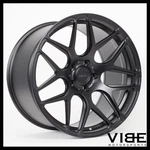 21" Mrr FS01 Matte Black Flow Forged Concave Wheels Rims Fits Lexus LS460 LS600. Fixed Price $2900.00.