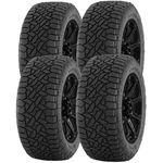 (qty 4) 37X12.50R17LT Fuel Gripper A/t 129Q Load Range Black Wall Tires. Fixed Price $1789.96.