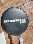 Spare Tire Cover Hummer H3 Hard Full Size Oe Gm Black. Fixed Price $100.00.