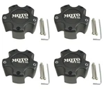 4 New Moto Metal MO909 MO959 MO961 Matte Black Wheel Center Caps 5X5 Lug Only. Fixed Price $80.00.