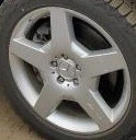 2008 Class Oe Wheel 164 Type ML550 19X8 Flat Spokes Amg Mercedes-benz. Fixed Price $147.34.