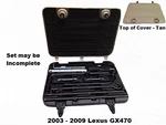 0912060200 03 Lexus GX470 Spare Wheel Tire Emergency Tools, Wrench - Tan. Fixed Price $159.00.
