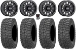 Method 401 Bdlk 15" Wheels Bk 5+2 32" Rock-a-billy Tires Rzr Xp 1000 / Pro. Fixed Price $2211.04.