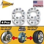 Wheel Adapter 1"THICK 5X4.75 To 5X4.5 Fit:gmc/chevy 5-LUG 12X1.5 Stud 74MM C.b. Fixed Price $80.95.