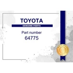 Genuine Toyota Spare Wheel Guard - Multiple Part Numbers Set 64775. Fixed Price $89.41.