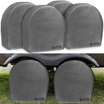 Leader Accessories Tire Covers (4 Pack) Heavy M(26.75"-29"), Gray Premium. Fixed Price $75.99.