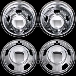 Fits Dodge Ram 3500 2003-18 Chrome 17" Dually Wheel Simulators Skins Liners. Fixed Price $399.99.