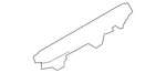 Genuine Nissan Trunk Trim Panel 84978-1EA0A. Fixed Price $220.10.