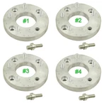 Empi 9504 Vw 4X130 To Chevy 3/4 Wheel Adapters X4 Dune Buggy Baja Beetle. Fixed Price $173.35.