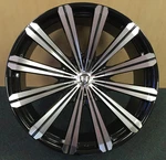 18" Borghini B18 Wheel 18X7.5 +38 5X108 5X114.3 Black Machined Rim Last. Fixed Price $429.99.