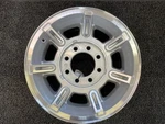 Wheel 17X8-1/2 Spoke Aluminum Finish Fits 03-07 Hummer H2 363003. Fixed Price $295.00.