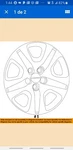 2013 -2016 Dodge Dart Wheel Cover RIM17.... 04726163AA.... Fixed Price $33.00.