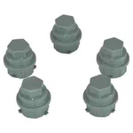 (5) New Gray Screw Lug Nut Cover Camaro Monte Carlo Corvette Impala 99057. Fixed Price $7.95.