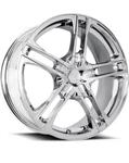 Verde Wheels - V36 Protocol Chrome With Dual Bolt Pattern 18X7.5"/5X4.5". Fixed Price $299.97.