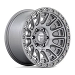 17" Fuel D833 Cycle 17X9 5X5 -12MM Wheel Platinum Lifted For Jeep Wrangler Rim. Fixed Price $410.00.
