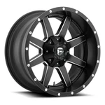 Fuel 1PC D538 Maverick 17X9 6X135 6X5.5 Matte Black Milled Wheel 17" 20MM Rim. Fixed Price $345.00.