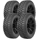 (qty 4) 33X12.50R20 Yokohama Geolandar A/t Xd 114Q Load Range Black Wall Tires. Fixed Price $1662.96.