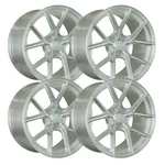 (SET-4) Curva CFF70 20X8.5 5X120 30MM Brushed Wheels Rims Inch. Fixed Price $1865.80.