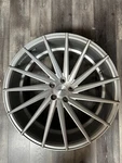 22" Varro VD15 22X9 5X112 32MM Silver Brushed Face Replacement Wheel Open Box. Fixed Price $319.00.