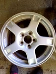 Wheel 17X8-1/2 Front Aluminum Spoke Silver Opt QF3 Fits 99 Corvette 113501. Fixed Price $180.16.