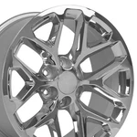 Oe Wheels 5668 20X9 Chrome Snowflake Rim 6X139.7 +24ET. Fixed Price $309.00.