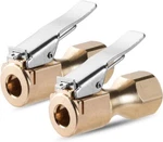 Czc Auto Heavy Duty Brass Air Chuck, Closed Flow Straight Tire With Clip,. Fixed Price $13.90.