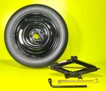 Spare Tire 17" With Jack Kit FITS:2026 Nissan Rogue. Fixed Price $279.00.