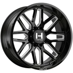 22X10 Hostile H120 Vulcan 8X6.5/8X165.1 -25 Black Milled Wheels Rims SET(4) 125.. Fixed Price $2234.00.