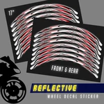 17" Reflective Wheel Decal Stickers SH12 For Honda CB500X 15-21 20 19 18 16. Fixed Price $25.37.