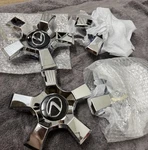 Lexus 17-20 LX570 Chrome Center Wheel Rim Hub Cap Cover 4260B-60440 Set. Fixed Price $300.00.