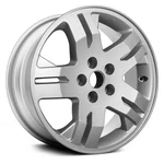 For Mitsubishi Endeavor 04-09 Alloy Factory Wheel Double 5-SPOKE Silver 17X7. Fixed Price $295.50.